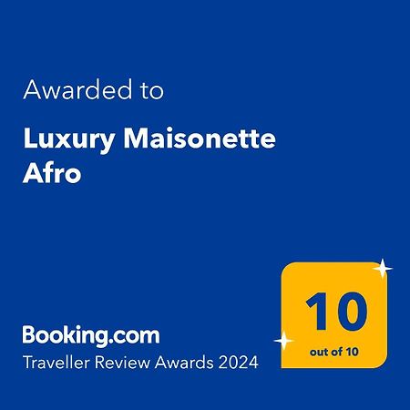 Luxury Maisonette Afro Gouves Extérieur photo