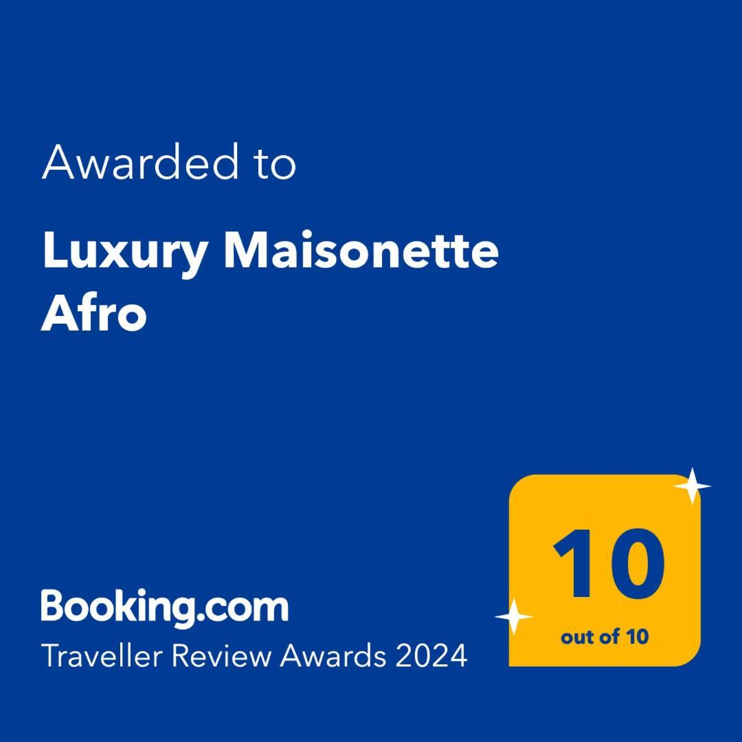 Luxury Maisonette Afro Gouves Extérieur photo